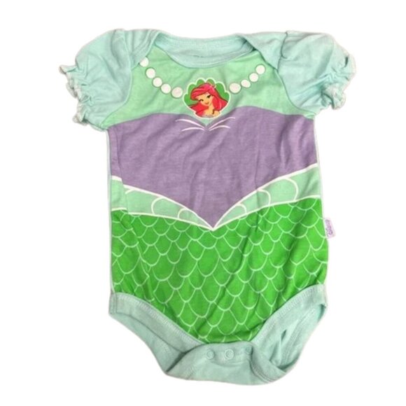 Disney Other - Disney Princess Ariel‎ Baby One Piece 3-6 months